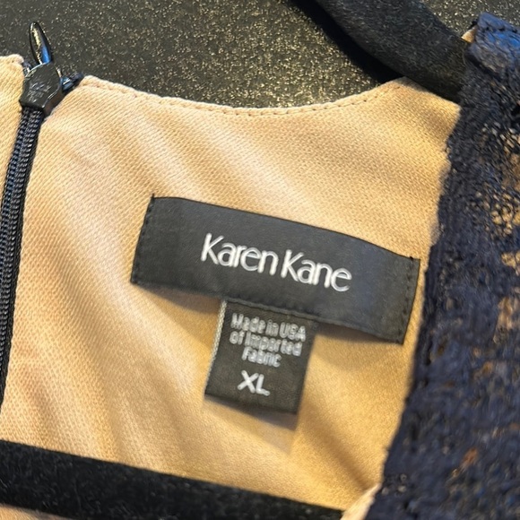 Karen Kane Elegant Black Lace Jumpsuit - Picture 10 of 12